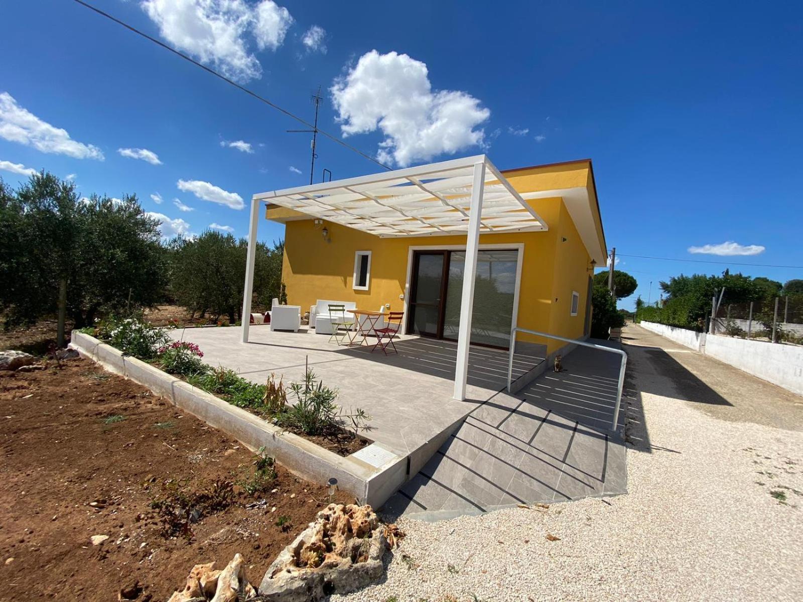 Villa Trellame - Casa Vacanze Tra Gli Ulivi 아쿠아비바 델레 폰티 외부 사진